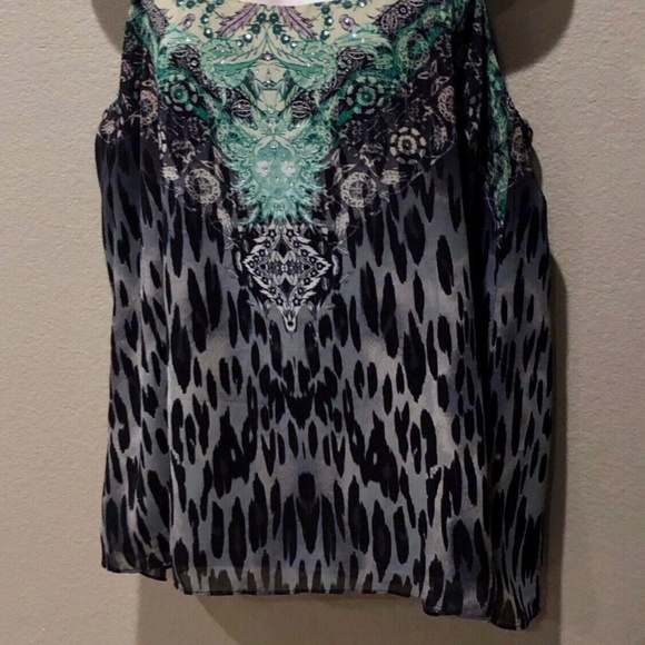 (NWT) City Chic Women's Animal Combo Morocco Tank Top Plus Size 20W - Picture 6 of 15